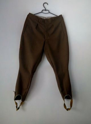 Military Breeches Of The Soviet Army.