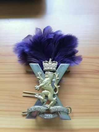 British Army Royal Regiment Of Scotland Cap Badge