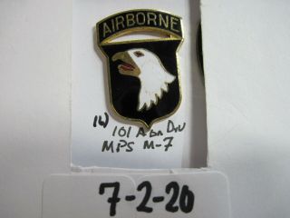 Army Di Dui Cb Clutchback Patch Type 101st Airborne Division (28x20mm) M - 7 Mps