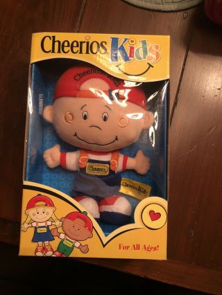 Cheerios Kids 22 " General Mills Boy Plush Doll Vintage Advertising Toy