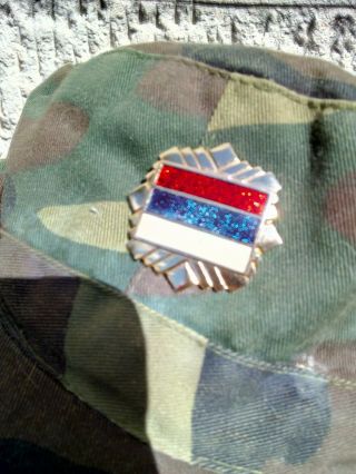 Cap with badge Serbian volunteers from war in Bosnia 2