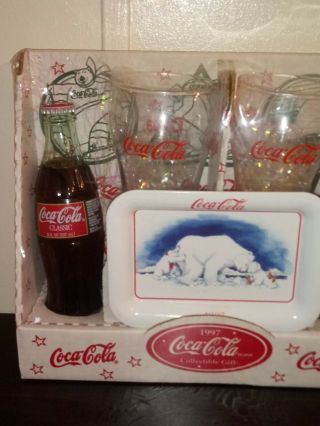 1997 Coca - Cola Brand Collectible Gift Set 3