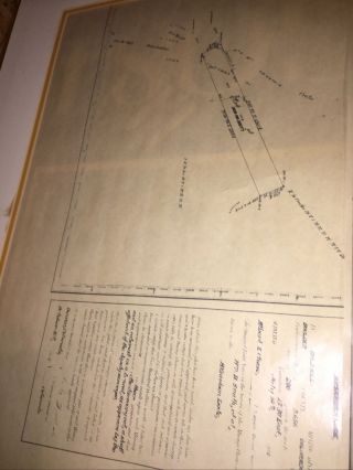 1901 Gold Hill Boulder County Colorado Mine Claim Map