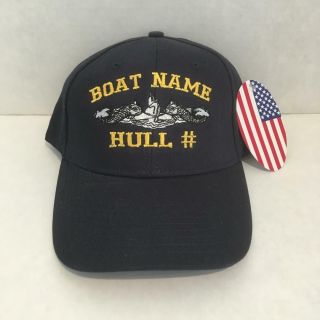 Uss Sea Robin Ss 407 - Embroidered Submarine Ball Cap - Made In Usa - Bc Patch