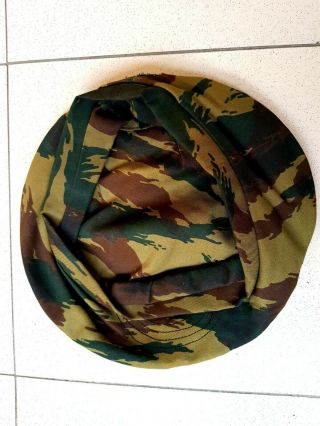 Bosnian serb army green tiger stripe camouflage cap war berret titovka 2