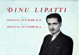 33cx 1337 B/g Uk - Lipatti - Piano - Chopin - Sonata 3 / Enesco - Sonata 3 - Nm