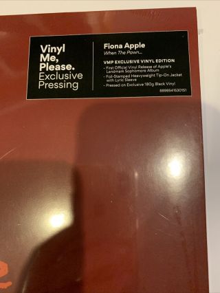 Fiona Apple When The Pawn Vinyl Me Please EXCLUSIVE 2