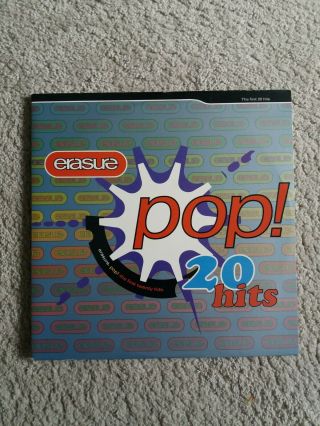Vinyl 12 " Lp - Erasure - Pop - First Pressing - Very Good/plus