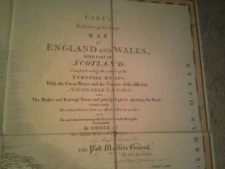 CARY ' s.  MAP OF ENGLAND 1802 2