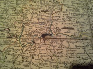 CARY ' s.  MAP OF ENGLAND 1802 5
