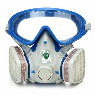 Respirator Gas Mask Full Face Cover Paint Spraying Chemical Comprehensive Mask