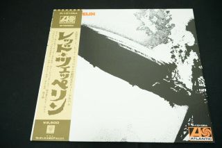 LED ZEPPELIN - LED ZEPPELIN - POSTER - JAPAN VINYL LP OBI P - 10105A EX - /EX - 3