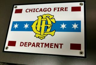 Chicago Fire Department Logo Sign Cfd 2