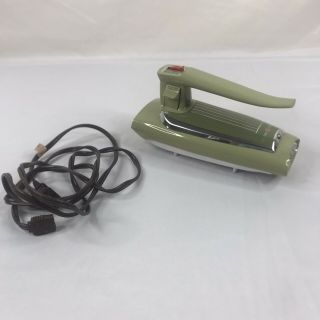 General Electric Vintage Handheld Mixer 30m47 Green 3 Speed No Beaters -