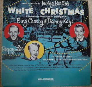 White Christmas Soundtrack Vinyl Lp - Irving Berlin - Danny Kaye - Bing Crosby