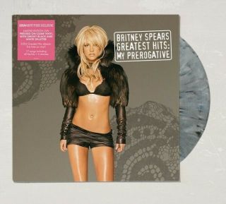 Britney Spears Greatest Hits: My Prerogative 2 - Lp Black With Grey Splatter Vinyl