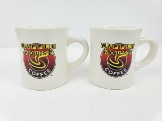 2: Waffle House Coffee Mugs Cups Heavy Weight Diner Mug Tuxton