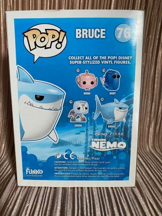 Funko Pop - Bruce 76 - Series: Finding Nemo - Disney Vaulted Vinyl Figure Pop 3