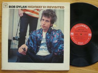 Rare Vintage Vinyl - Bob Dylan - Highway 61 Revisited - Columbia - Mono Cl 2389 - Ex