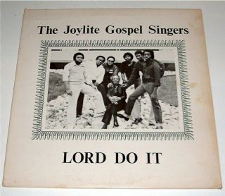 Gospel Funk Soul Lp Sms Records The Joylite Gospel Singers Lord Do It