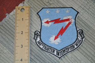 Usaf 144th Fighter Interceptor Wing 144 Fiw Patch Ca Ang Air Guard