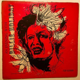 Billie Holiday - " An Evening With Billie Holiday " - 10 " Mono [clef Mgc - 144] 1954