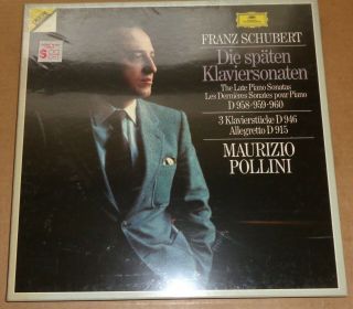 Maurizio Pollini Schubert The Late Piano Sonatas - Dg Digital 419 229 - 1