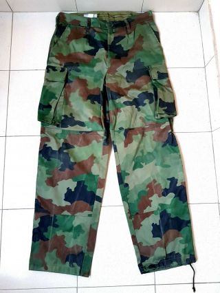 Bosnian Serb Army M93 Camouflage Trousers Bosnia Serbia Serbian War M89 Pants