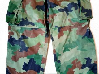 Bosnian serb army m93 camouflage trousers Bosnia serbia serbian war m89 pants 3