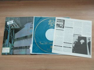 Depeche Mode - Some Great Reward 8 Tracks Korea Vinyl Lp Insert 1985 No Barcode