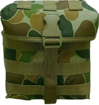 Tactical Force Auscam Large Padded Molle Pouch 900d Double Waterproof Coated