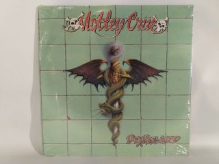 Motley Crue Dr.  Feelgood Vinyl Record Lp 1989 Canada Import Bmg Club Edition