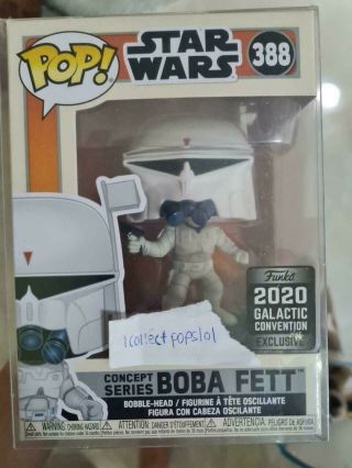 Funko Pop Boba Fett Concept Star Wars Celebration (in Hand)