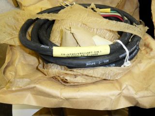 Cx - 4720/vrc Cable 10 Ft For Military Radio Mt - 1029/vrc,  & Am - 1780/vrc Amplifier