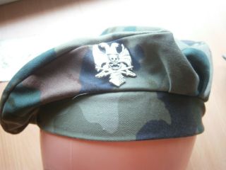 1991 1995 Serbia Volunteer Army Hat Badge Military Beret Cockade Chetnik Krajina