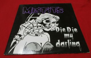 Misfits Die Die My Darling Lp (1984) Us Orig Punk