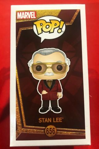 Funko Pop SDCC 2020 Comic Con Marvel Stan Lee Iron Man OFFICIAL STICKER 2