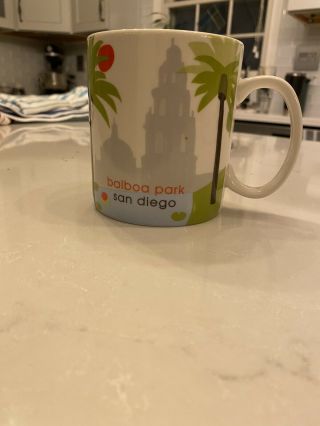 Starbucks Collector Series Mugs San Diego Balboa Park