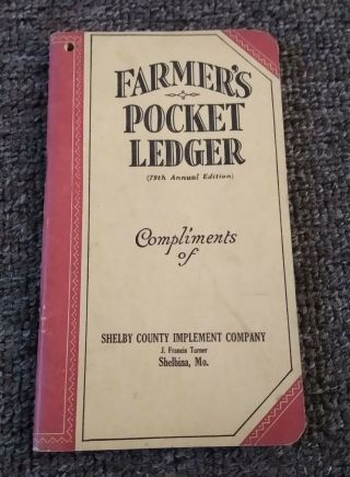 1945 John Deere Dealership " Farmer 