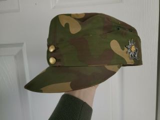 Austrian Army Bundesheer Mountain Troops Camouflage Cap