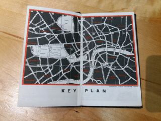 Francis Chichesters Vintage Map And Guide Of London