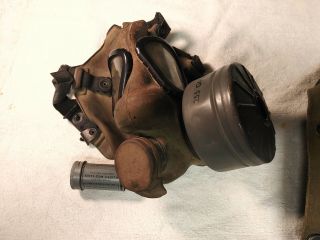 M9a1 Gas Mask Field Protective Mask Ww2? With Case
