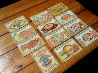 Vintage H J Heinz Company 12 Recipe Cards Cooking W/beans Full Set