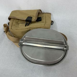 Old Stock Mess Kit Us Gi Military Issue By Wyott W Soft Carry Case