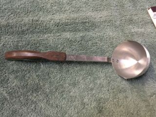 Cutco No.  15 Soup Ladle Stainless Steel Brown Handle 12 " Usa W - 28