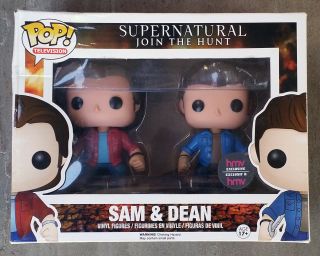 Funko Pop Supernatural Sam And Dean 2 Pack Hmv Exclusive