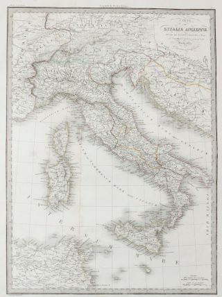 Europe; Italy - Italie Ancienne - Lapie - 1832