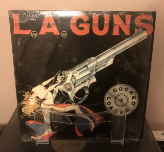 L.  A.  Guns - Cocked And Loaded (1989,  Vertigo) Club Edition Lp