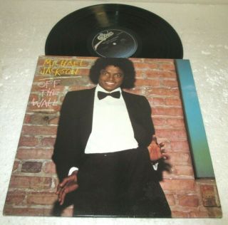Michael Jackson Off The Wall Lp Nm Near Us Epic Vinyl 1979 Gatefold