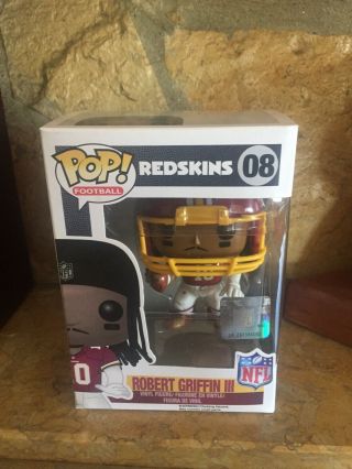 Funko Pop Robert Griffin Iii 08 Nfl Redskins (see Pictures For)